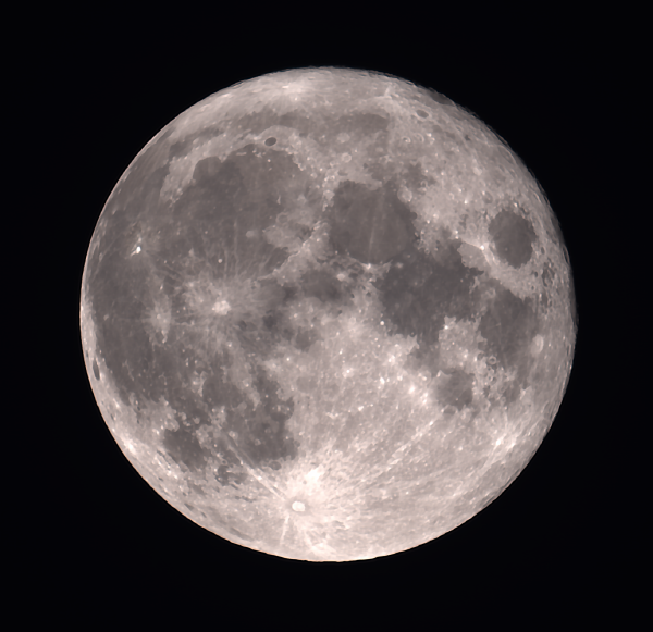 보름달 모습.(사진출처=제주별빛누리공원)